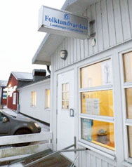 Bild på ingången till Folktandvården Örsundsbro
