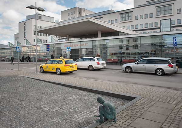 Södersjukhusets entré