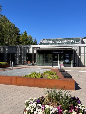 Sollentuna sjukhus entré