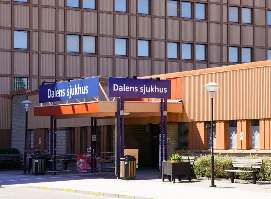 Entré Dalens sjukhus