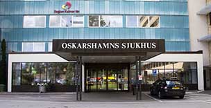 Entré till Blå Kustens hälsocentral