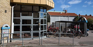 Entré till Distriktsrehabiliteringen Kalmar