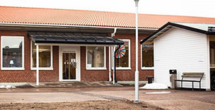 Entré till Mödrahälsovården familjecentralen Kalmar