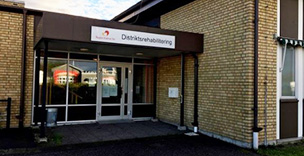 Entré till Distriktsrehabiliteringen Mönsterås