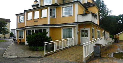 Entré till Distriktsrehabiliteringen Hultsfred