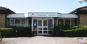 Entré till Mönsterås hälsocentral