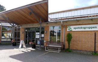 Jämjö vårdcentrals ingång