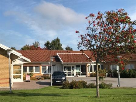 Bild på Vårdcentralen Håstens entré