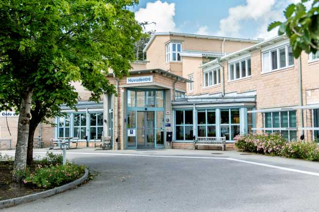 Huvudentré Hallands sjukhus Kungsbacka