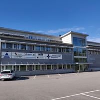 Bild på huvudingången Läkarhuset Kungsbacka