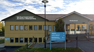 Entré Backa vårdcentral