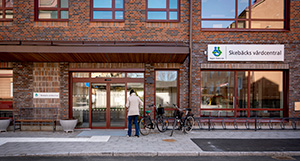 Entré Skebäcks vårdcentral