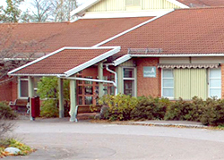 Bild på entrén Vårdcentral Tisken