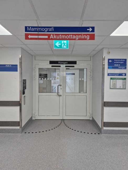 Ingång till Kalix röntgen