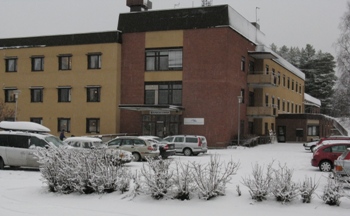 Ingång till Folktandvården Pajala