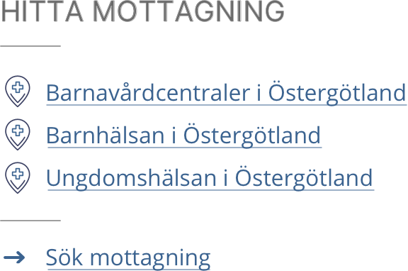 Länklista Hitta mottagning