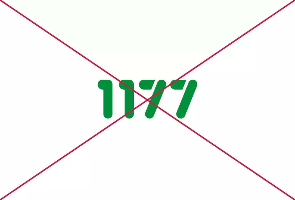 Logotyp i grön färg