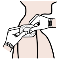 bild på ett plåster