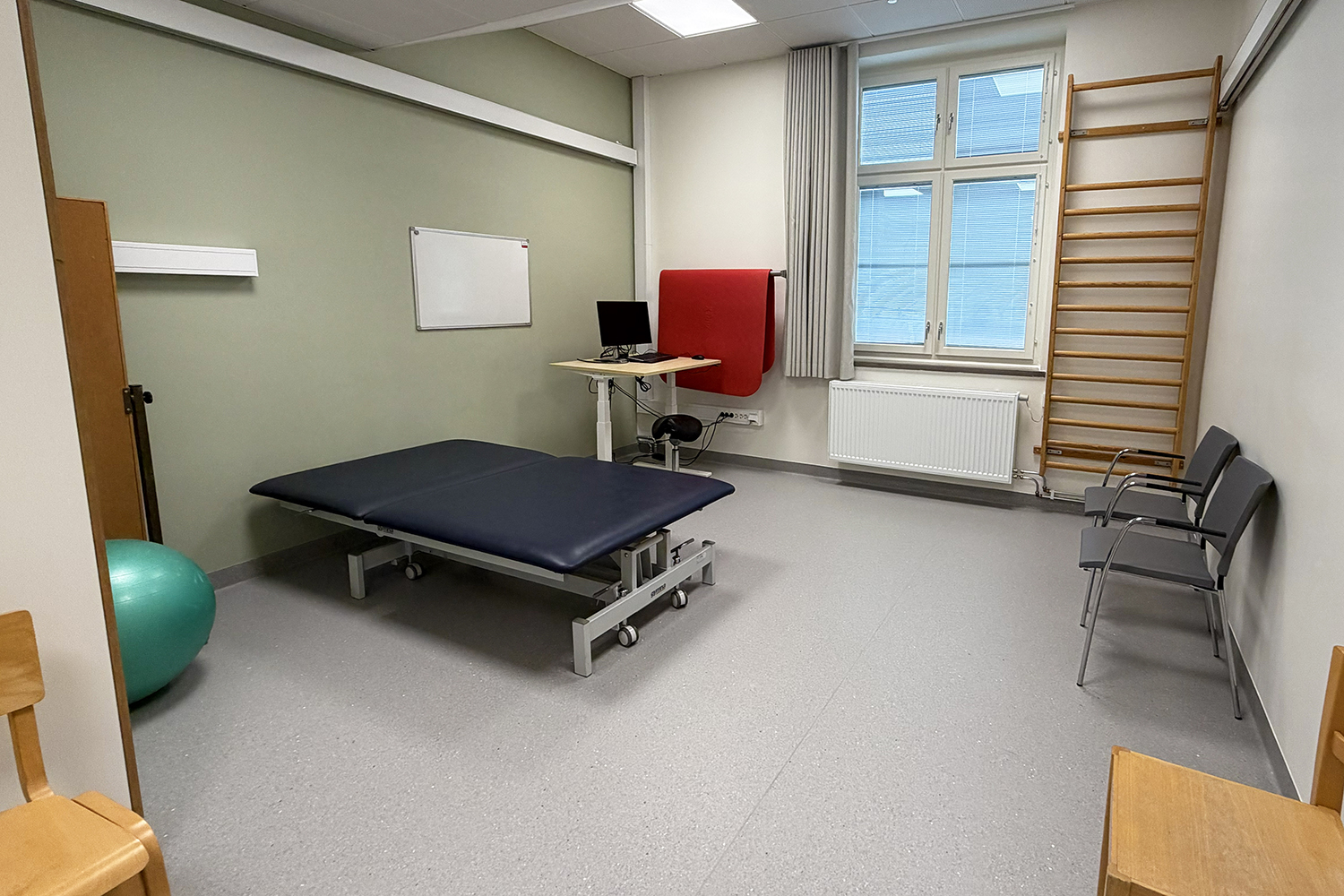 Behandlingsrum på Habiliteringen Halmstad