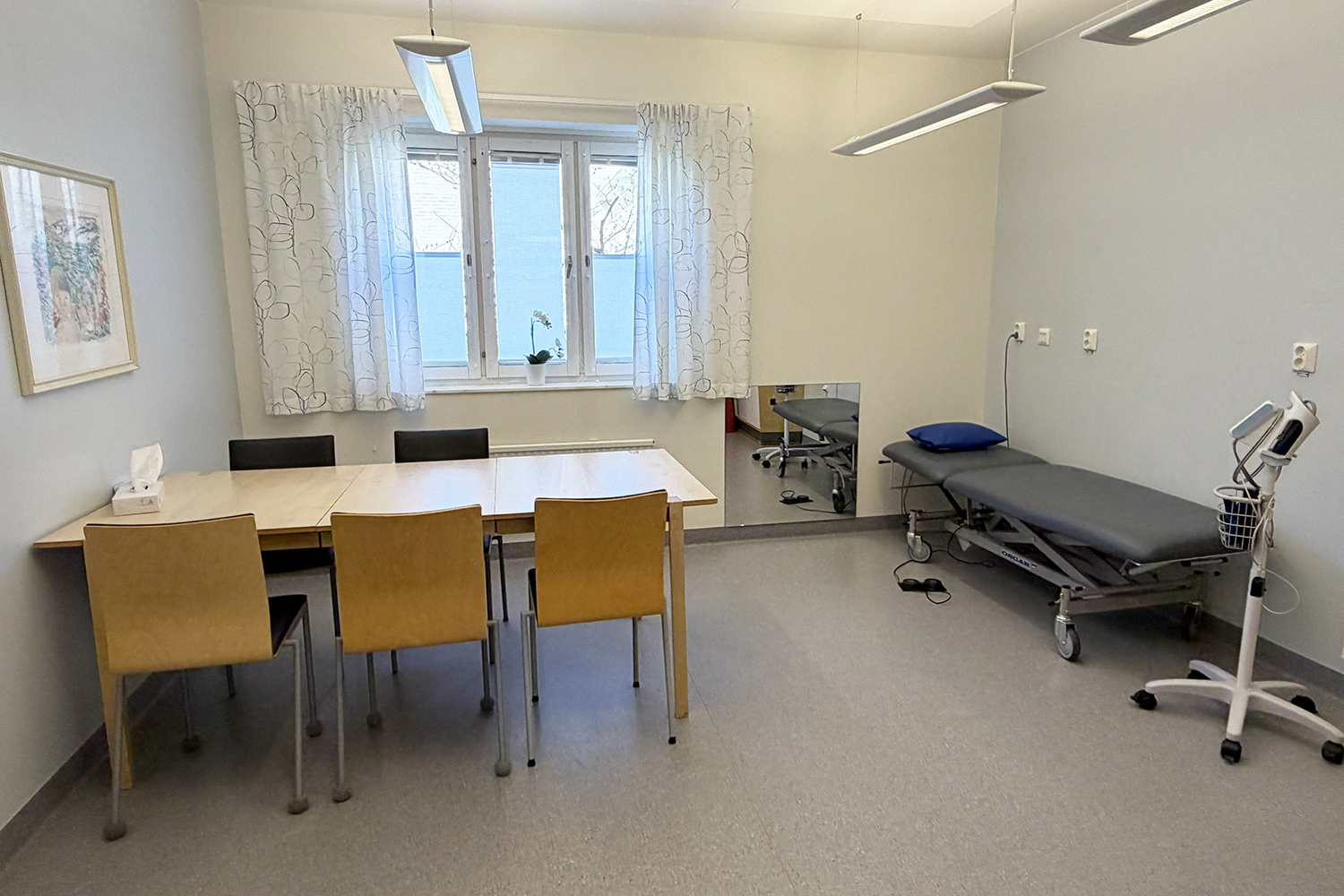 Mottagningsrum på Habiliteringen i Kungsbacka