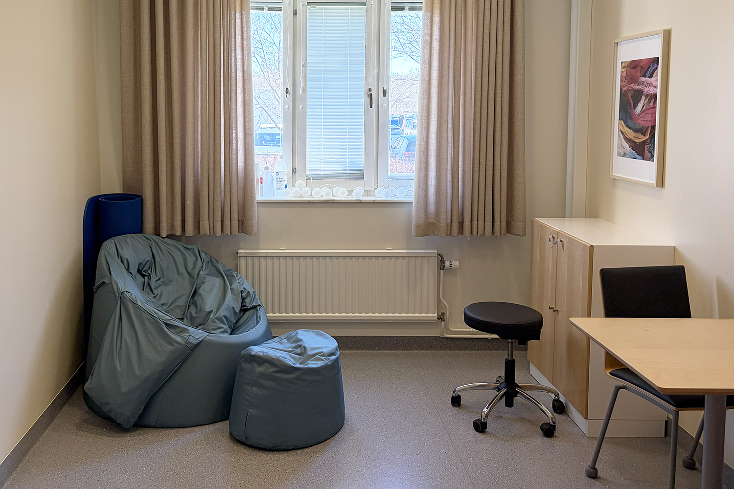 Behandlingsrum på Habiliteringen i Kungsbacka