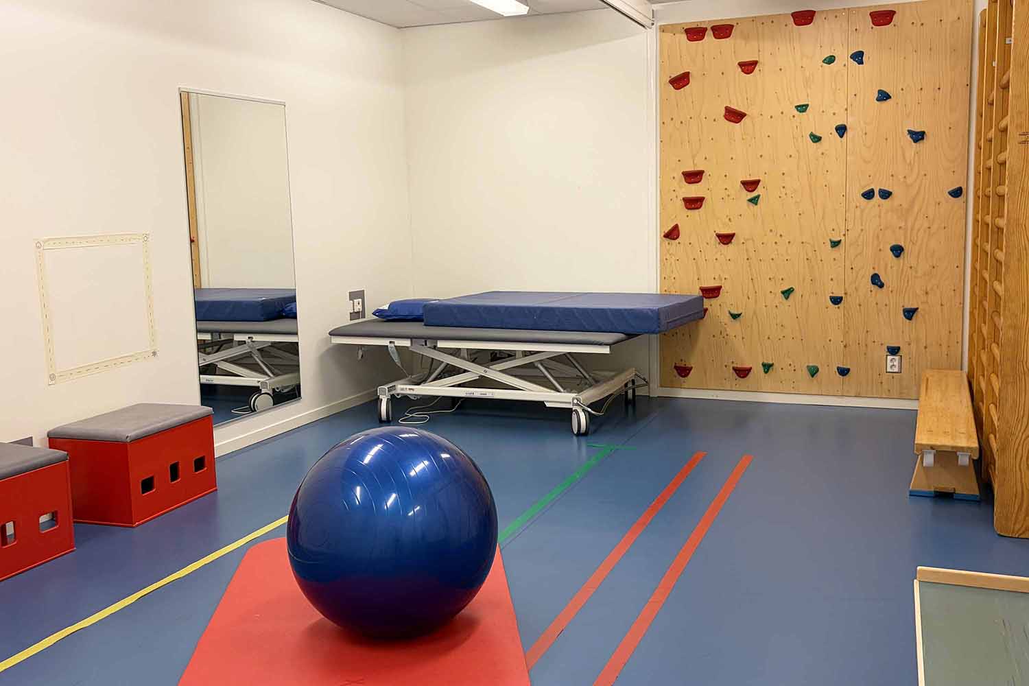 Gympasalen på Habiliteringen i Varberg