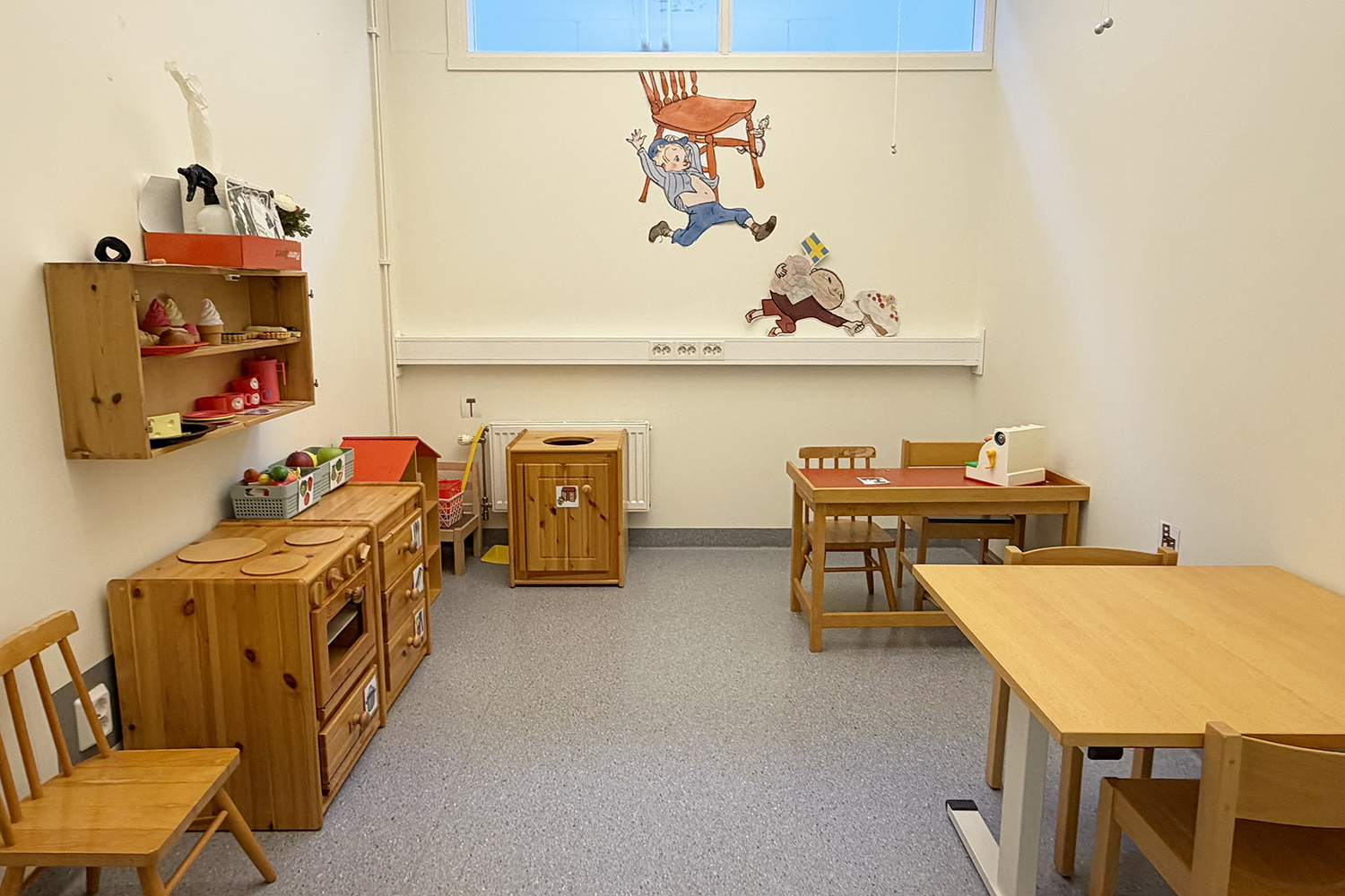 Lekrum för barn på Habiliteringen i Varberg