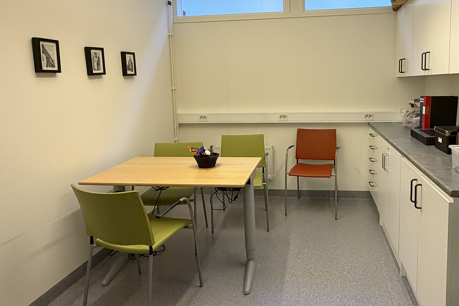 Ett annat exempel på hur ett behandlingsrum kan se ut.