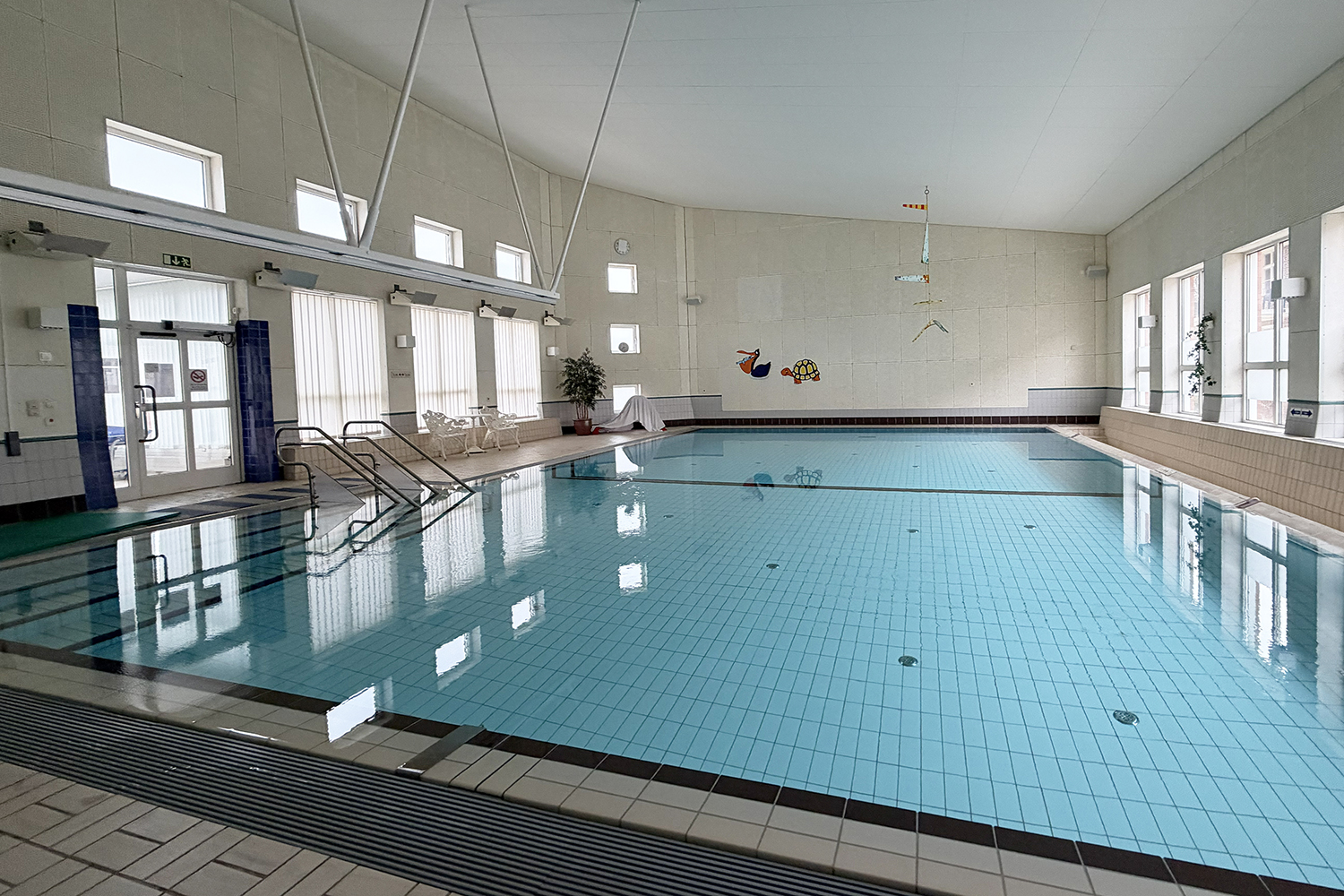 Bassängen på Habiliteringen i Halmstad
