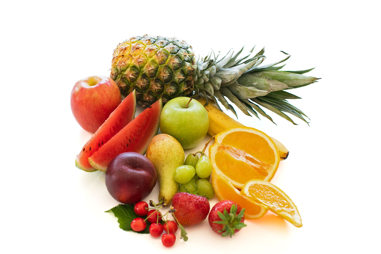 Foto på frukter och grönsaker